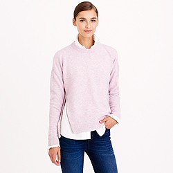J. Crew pastel pink sweater